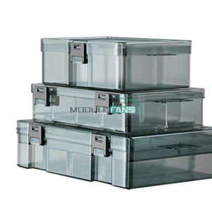 Plastic Small Parts Organizer Storage Screws Bolts Nuts Tool Case 6/18/21 Grids - Picture 1 of 20