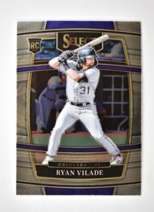 2022 Select Base # 9 Ryan Vilade - Colorado Rockies