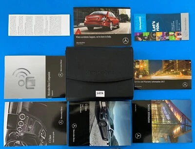 Mercedes Clase C 2017 cupé C300 C43 C63 C63S AMG manual del propietario conjunto de libros Foto 1 de 4