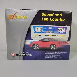 Micro RC Speed and Lap Counter - 1/64 Scale. RadioShack ZipZaps, NIB 600-7530 - Picture 1 of 7
