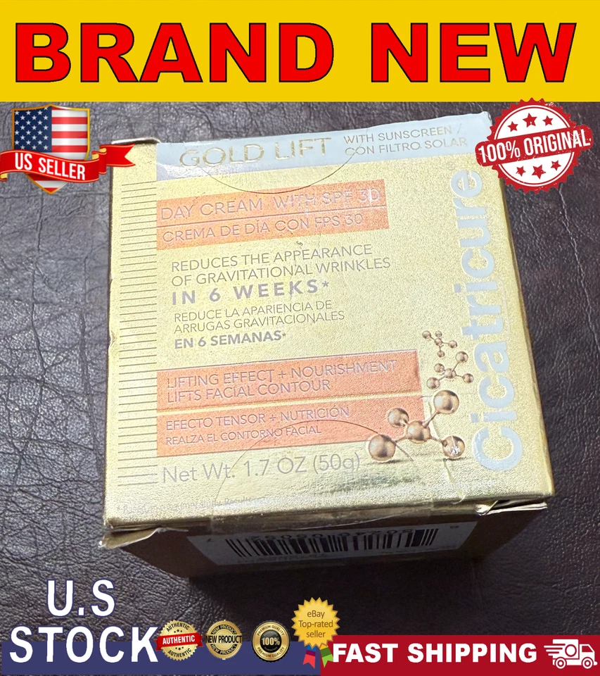 Crema de día Cicatricure Gold Lift. Crema hidratante y protector solar antiarrugas. 50g Foto 1 de 1