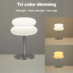 Creamy Style Table Lamp USB Plug Decor Light Cute Bedside Lamp Living Room - Picture 1 of 10