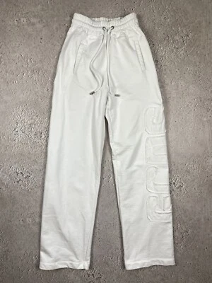 Pantalones deportivos Gcds Hello Kitty para mujer blancos hermosos con logoti... - Imagen 1 de 4