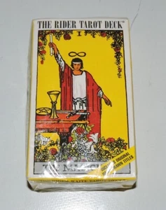 Nuevo mazo de tarot Rider Waite 78 cartas completo a todo color sellado nuevo en caja como nuevo - Imagen 1 de 6