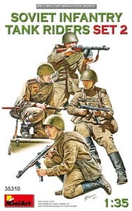 MiniArt 35310 SOVIET INFANTRY TANK RIDERS SET 2 1/35 - Picture 1 of 1
