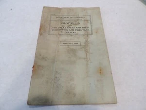 1930 Pilot Rules for The Great Lakes & Their Connecting & Tributary Waters - Picture 1 of 10