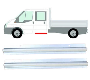 Panel de reparación de umbral de puerta trasera doble cabina Ford Transit 2000-2013/izquierda=derecha/x2 - Imagen 1 de 3