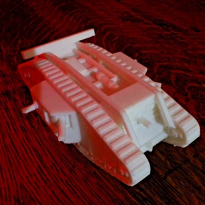 Mk IV Male Tank - 1:72 Scale - 4 Inches - Picture 1 of 4