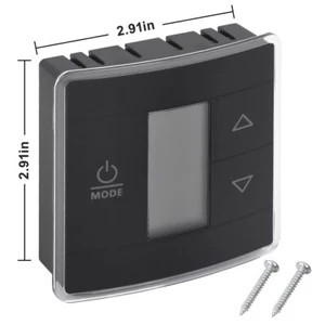 Fits for Dometic RV / Camper Single Zone Digital Wall Thermostat 3316250.712 - Picture 1 of 9