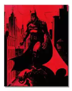 12" X 16" TIN SIGN DC COMICS BATMAN RED METAL SIGN NEW - Picture 1 of 1