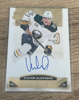 19/20 UD The Cup Victor Olofsson Gold Spectrum Rookie Auto /36 #70 Sabres - Image 1 of 2