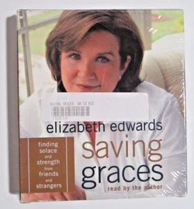 Elizabeth Edwards SAVING GRACES Audiobook CD Set New Sealed - Picture 1 of 2
