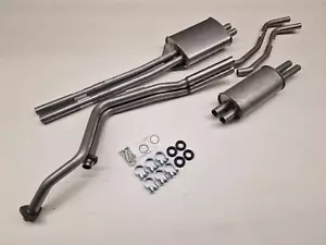Mercedes W113 250SL 280SL Impianto di Scarico Marmitta Silenziatore 3 Pezzi - Foto 1 di 1