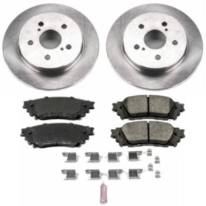 PowerStop KOE7739 Rear Brake Pad and Rotor Kit for 2015–2021 Lexus NX - Bild 1 von 2