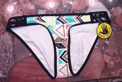 Body Glove Origin Cut Out Swimsuit lagoon Bikini Bottom Women's XS NWT - Image 1 of 3