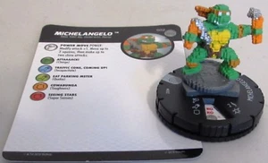 MICHELANGELO 002 Teenage Mutant Ninja Turtles 4 Unplugged TMNT IV HeroClix - Picture 1 of 1