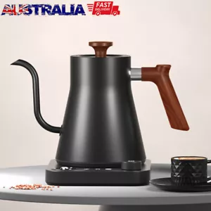 Electric Gooseneck Kettle Fast Water Boiler Stainless Steel Inner Coffee Kettle - Picture 1 of 12
