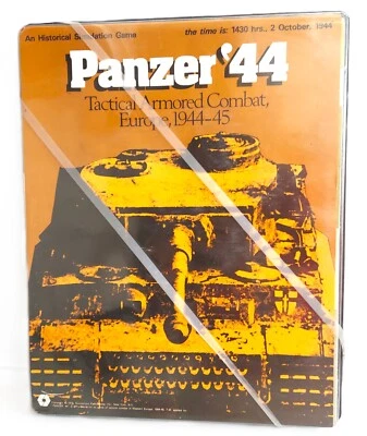 RARE SPI 1975 Panzer '44 Tactical Armored Combat WW2 WAR Game UNPUNCHED FLATPACK - Image 1 of 4