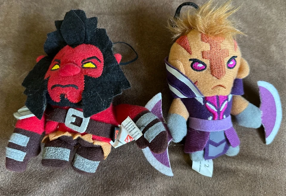 Llavero micro felpa antimago y hacha Dota 2 Foto 1 de 1