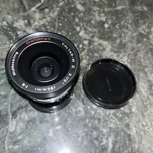 Vintage Calumet Caltar-W II 8/90mm Lens In Copal Shutter #0. Germany. - Picture 1 of 4