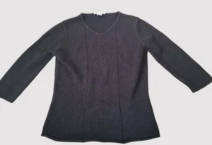 * EDDIE BAUER Black Heavier Weight Sweater Boys Size LARGE 14-16 - Picture 1 of 3