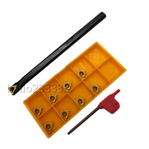 Thread Lathe tool boring bar SNL0008K11 +11ER AG60 BP010 Carbide 11ER 1/4 Insert - Picture 1 of 4