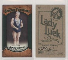 2014 Upper Deck Goodwin Champions Mini Green Lady Luck Back Eugen Sandow #131