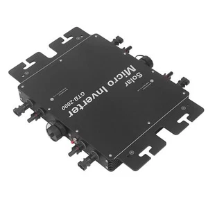 Microinversor Solar Grid Tie 2000W MPPT Control WiFi Impermeable para Energía - Imagen 1 de 24