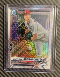 Matthew Liberatore 2019 Bowman Chrome Prospects Mojo #BCP-29 St Louis Cardinals - Picture 1 of 2