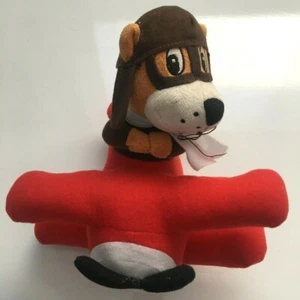 "RUDER"" Kuscheltier Hund mit Flugzeug BORN LUFTFAHRTPRODUKTE" - Bild 1 von 10
