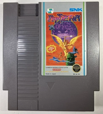 Athena NES (Nintendo Entertainment System, 1987) Authentic 5-Screw Clean Tested - Image 1 of 4