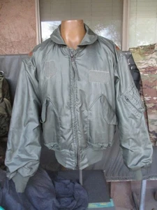 Giacca da volo CWU-45/P FR, USAF, toppe rango maggiore, taglia EXTRA LARGE, XL - Foto 1 di 12