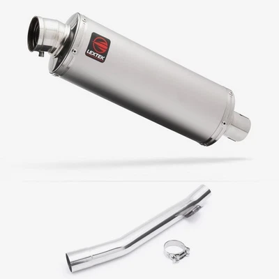 Lextek S/Steel Slip-on 350mm Exhaust for Suzuki GSF 600 Bandit 95-06 - Image 1 of 4