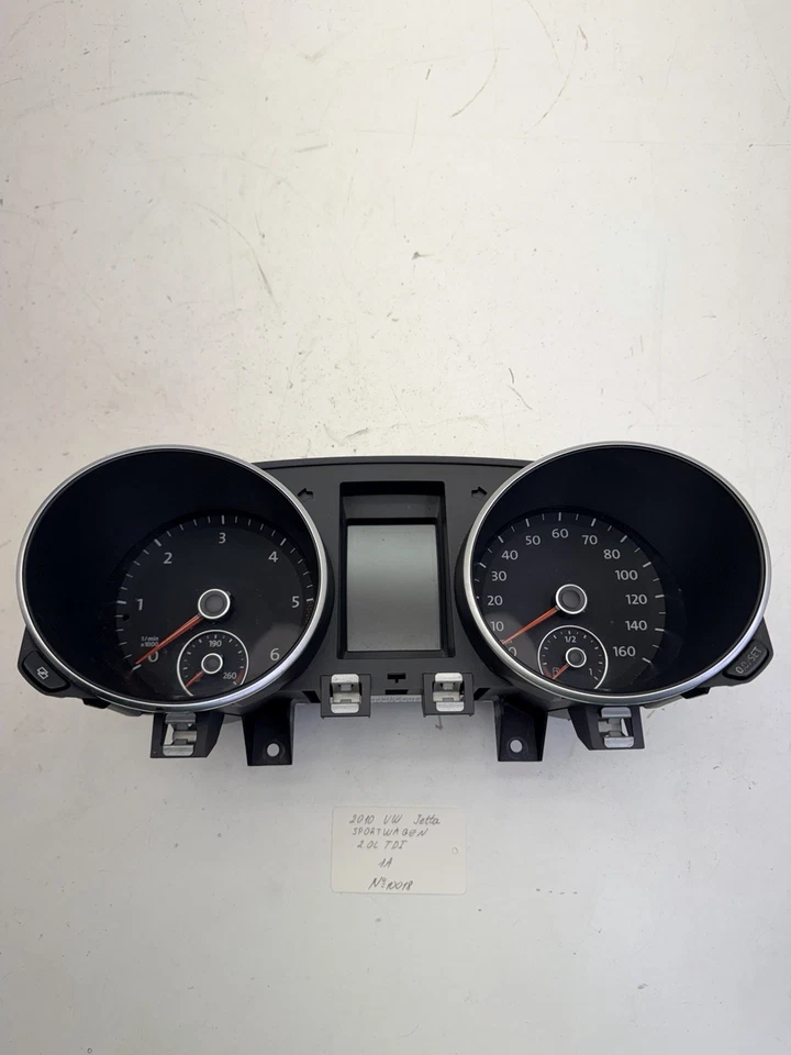 2010 Volkswagen Jetta Wagon 185K Miles Speedometer Cluster OEM. - Image 1 of 4