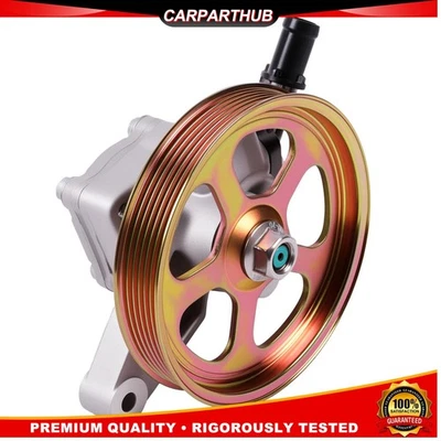 Power Steering Pump w/ Pulley for 2006 2007 2008-2011 Honda Ridgeline V6 3.5L - Image 1 of 4