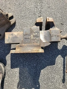 Vintage Prentiss Vise Co. Bulldog #91 Bench Vise 51-91 ~3.5in Jaw - Picture 1 of 19