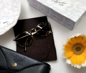 Persol P03165s 1058/51 Calligrapher Edition Sunglasses 52mm Heaven Brown Italy - Picture 1 of 20
