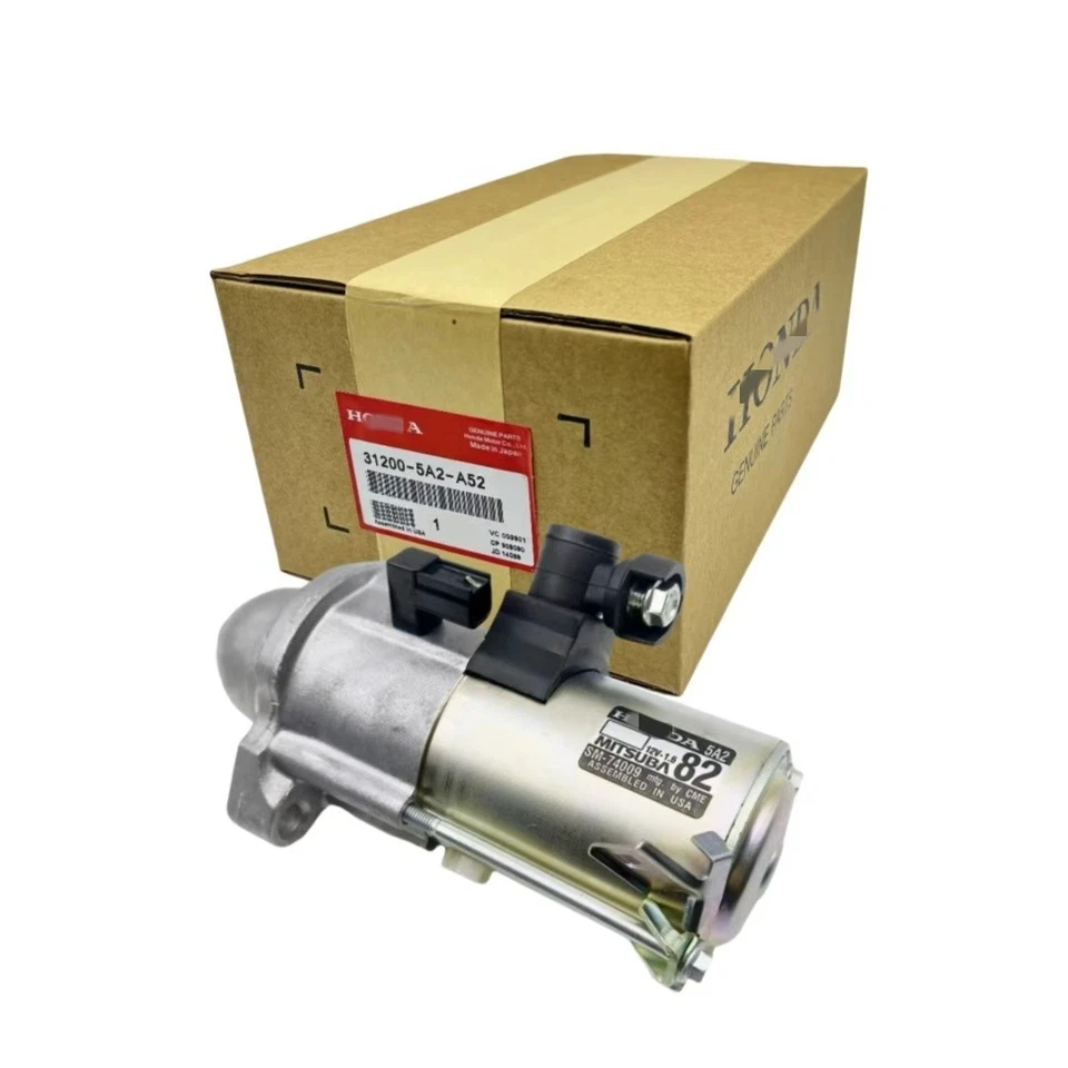 OEM 31200-5A2-A52 Starter Motor for 2013-2017 Honda Accord 2.4L 2015-2016 CR-V - Image 1 of 4