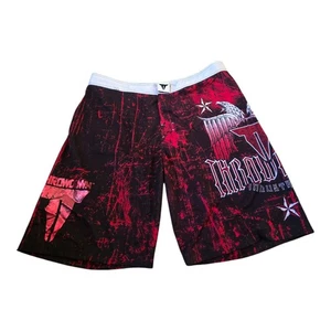Y2K THROWDOWN MENS ALL OVER PRINT BOARD SHORTS GRUNGE SIZE 40 - Picture 1 of 7