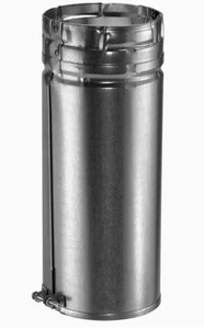 Duravent 4GV12A 4" Inner Diameter - Type B Round Gas Vent Pipe - Double Wall 12” - Picture 1 of 1