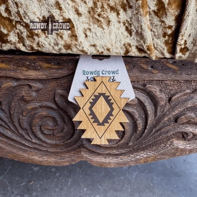 Bufanda de cuero Southwestern Aztec Sky Slide hecha en EE. UU. Nueva Foto 1 de 4