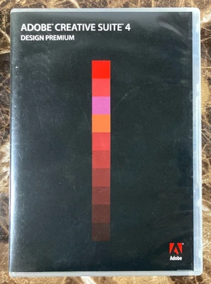 Adobe Creative Suite 4 CS4 Design Premium Windows / Mac DVD Set 2008 w/ Serial # - Image 1 of 4