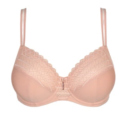 Prima Donna Twist East End Full Cup Bra Power Rose EU 80D/ FR 95D/ UK 36D/US 36C - Image 1 of 4