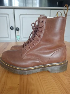 Dr Martens 1460 SERENA FAUX FUR LINED BOOTS Size 5 Hardly Worn - Picture 1 of 4