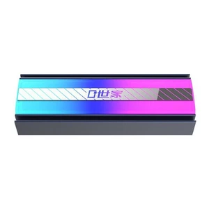 M.2 2280 NVME SSD-Kühlkörper M2-Kühler 5 V 3-Poliger ARGB-Solid-State-Driv8957 - Afbeelding 1 van 7