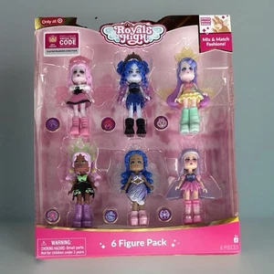 Paquete de 6 figuras muñeca Royale High Target exclusivo corona gema con código 2025 - Imagen 1 de 2