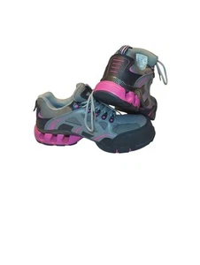 Nautilus Women's Steel-Toe EH Athletic Work Shoes N1851W Grey/Pink Size 9M - Picture 1 of 8