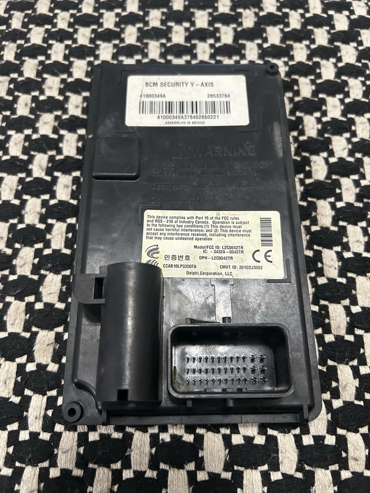 Harley-Davidson Body Control Module BCM Security 2017 Softail Models 41000349A - Imagen 1 de 4