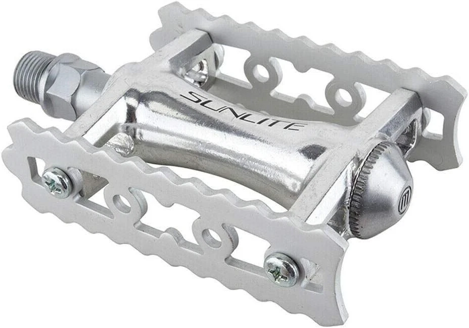 Sunlite Track Sport Pedals, Silver/Silver - Image 1 of 1
