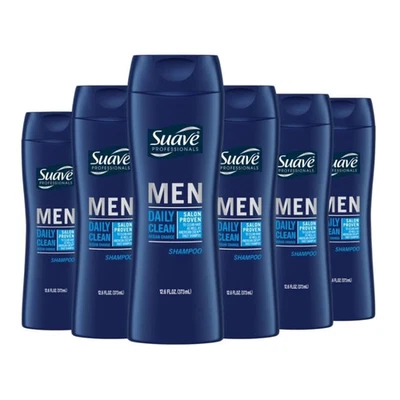 Suave Men 2 in 1 Shampoo and Conditioner Ocean Charge 12.6 Fl Oz (Pack of 6) - Image 1 of 4